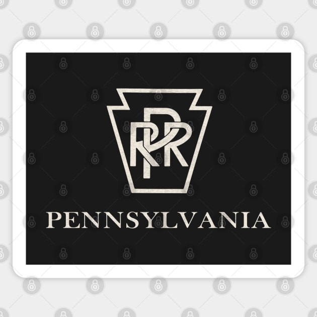 Pennsylvania Railroad Sticker by Turboglyde